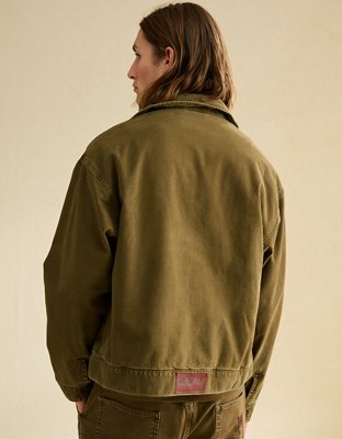 AE x Lamine Yamal Cropped Workwear Jacket - Olive