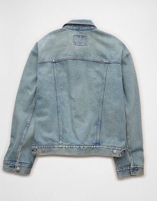 AE Relaxed Denim Jacket - Blue