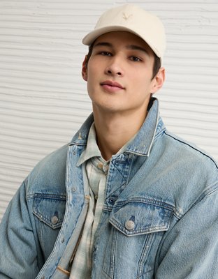AE Relaxed Denim Jacket - Blue