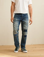 AE 19 Jean - Destroyed Dark Wash