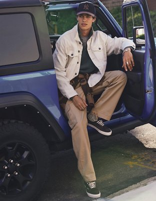 AE Baggy Cargo Pant - Khaki