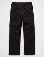 AE Flex Loose Lived-In Khaki Pant - Bold Black