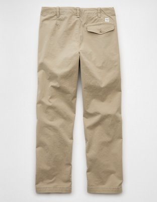 AE Flex Loose Lived-In Khaki Pant - Light Khaki