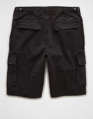 AE 10" Flex Lived-In Cargo Short - Black