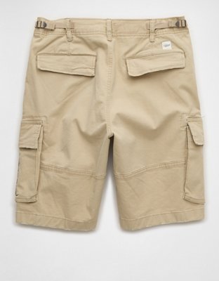 AE 10" Flex Lived-In Cargo Short - Khaki