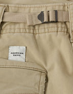AE 10" Flex Lived-In Cargo Short - Khaki