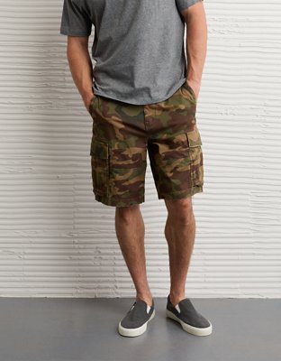 AE 10" Flex Lived-In Cargo Short - Deep Forest