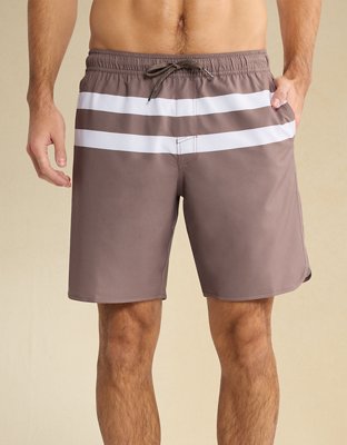 Fair Harbor Anchor 8" Swim Trunk - Brown