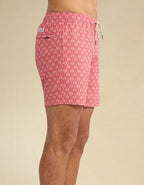 Fair Harbor Bayberry 7" Swim Trunk - Red
