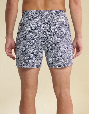 Fair Harbor Bungalow 5" Swim Trunk - Navy