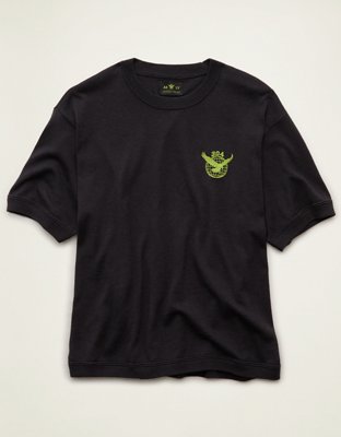 AE x Lamine Yamal Sweater T-Shirt - Washed Black