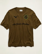AE x Lamine Yamal Sweater T-Shirt - Olive Moss