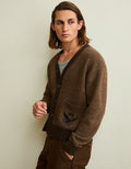 AE x Lamine Yamal Cardigan Sweater - Brown