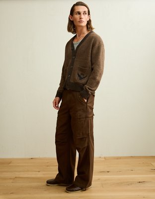 AE x Lamine Yamal Cardigan Sweater - Brown