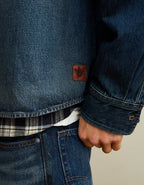 AE x Lamine Yamal Denim Overshirt - Light Wash