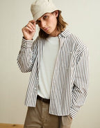 AE x Lamine Yamal Poplin Button-Up Shirt - Coffee