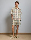 AE77 Madras Short-Sleeve Shirt - Multi