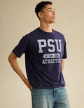 AE Boxy Fit Penn State Graphic T-Shirt - Navy
