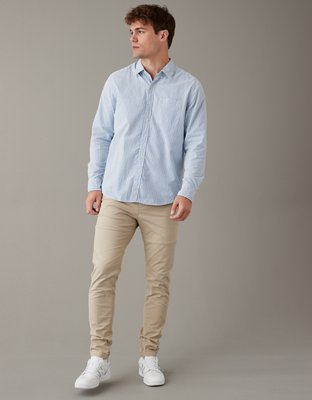AE Flex Athletic Fit Lived-In Khaki Pant - Light Khaki