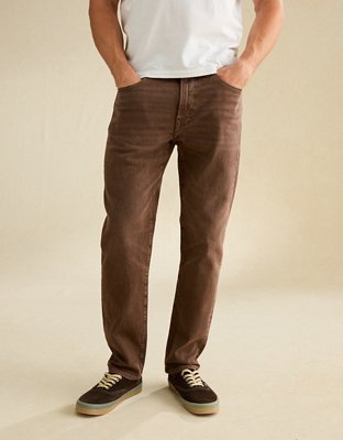 AE Slim Straight Jean - Coffee