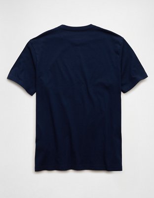 AE Standard Fit Graphic T-Shirt - Navy