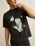AE Boxy Fit Sabrina Carpenter Graphic T-Shirt - Dusted Slate