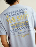 AE Boxy Fit Graphic T-Shirt - Light Blue