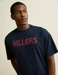 AE Boxy Fit The Killers Graphic T-Shirt - Navy