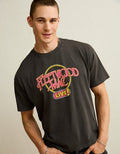AE Boxy Fit Fleetwood Mac Graphic T-Shirt - Dusted Slate