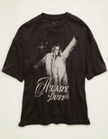 AE Boxy Fit Hilary Duff Graphic T-Shirt - Dusted Slate
