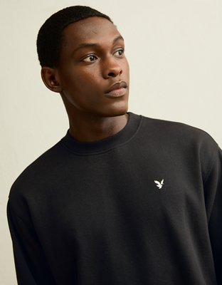 AE Lightweight Logo Sweatshirt - Black