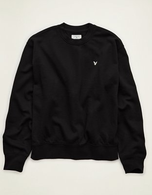 AE Lightweight Logo Sweatshirt - Black