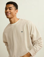 AE Lightweight Logo Sweatshirt - Bone Khaki