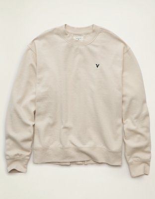 AE Lightweight Logo Sweatshirt - Bone Khaki