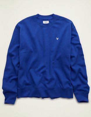 AE Lightweight Logo Sweatshirt - Cobalt