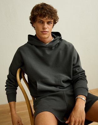 AE Laidback Luxe Heavyweight Hoodie - Dark Shadow
