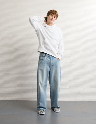 AE Laidback Luxe Heavyweight Hoodie - White