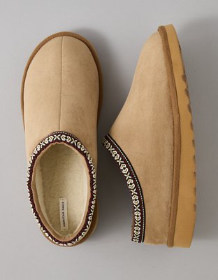 AE Suede Slipper - Tan