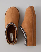 AE Suede Slipper - Dark Tan