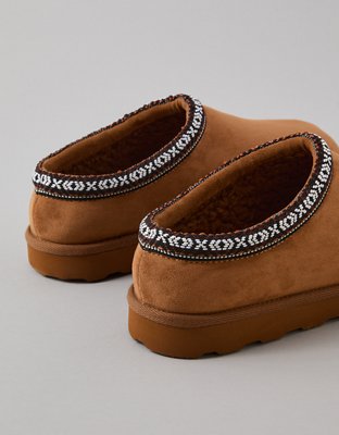 AE Suede Slipper - Dark Tan