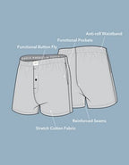 AE x Lamine Yamal Classic Stretch Cotton Boxer - Black Slash