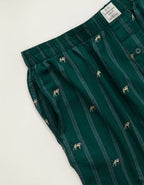 AEO Men's Flannel Pocket Boxer Short - Pine
