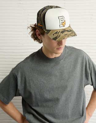 AE Bronco Camo Trucker Hat - Camo Green