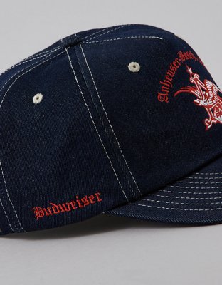 AE Anheuser Busch Denim Retro Hat - Navy