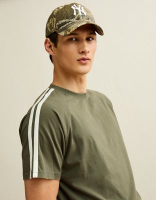 '47 Brand New York Yankees Realtree Apx Clean Up Hat - Camo Green