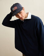 AE American Flag Dad Hat - Navy