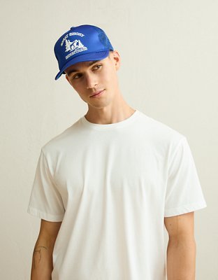 AE Smoky Mountains Trucker Hat - Blue