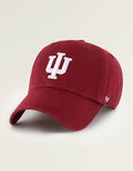 '47 Indiana Hoosiers Clean Up Baseball Hat - Red