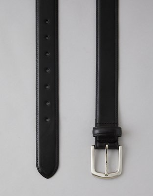 AE Leather Dress Belt - Black