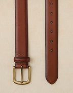 AE Leather Dress Belt - Brown